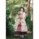 Miss Point Strawberry Pictorial 2.0 Tiered Underskirt(Reservation/Full Payment Without Shipping)